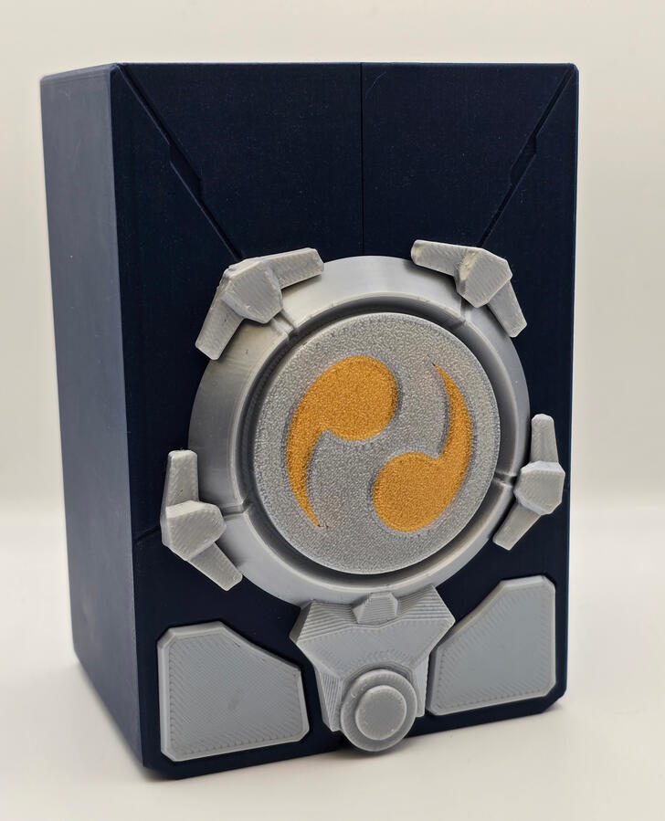 3D Printed "D Storage" Deck Box 3D Printed "D Storage" Deck Box