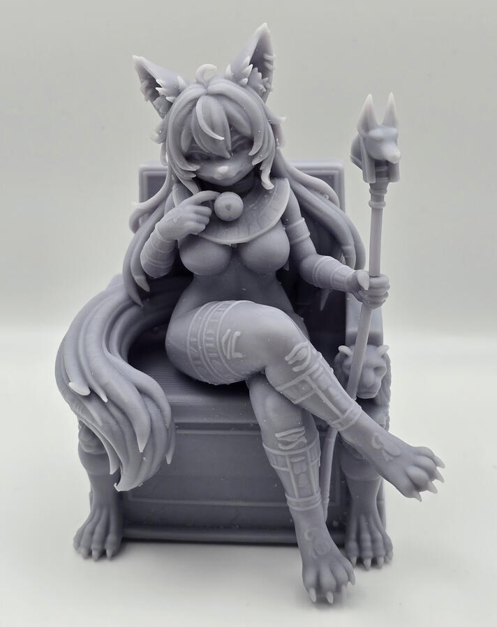 SLA/Resin printed Bastet Statue SLA/Resin printed Bastet Statue
